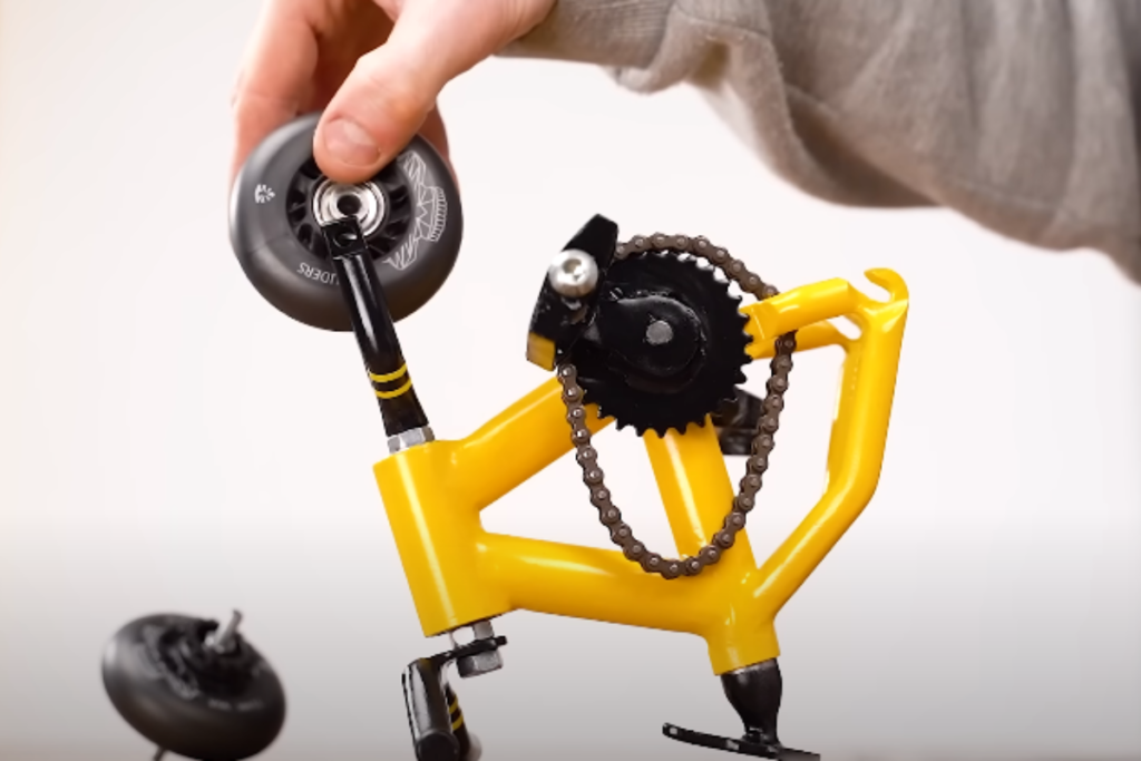 construção menor bicicleta funcional