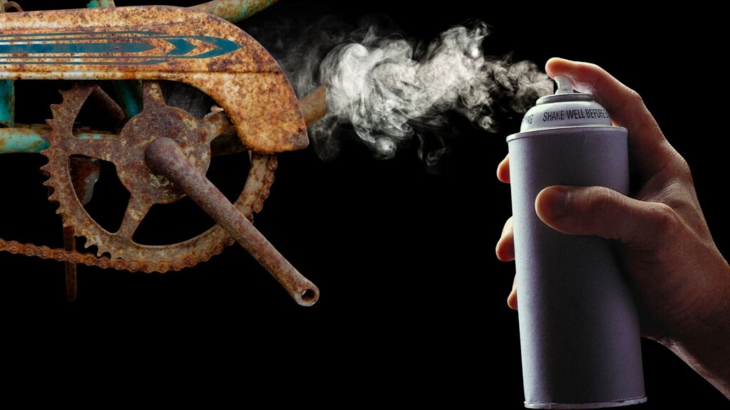 como tirar a ferrugem da bicicleta