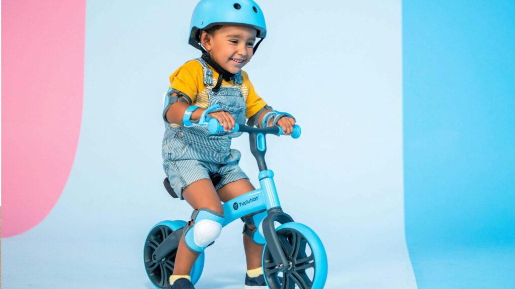 ensinar a andar de bicicleta