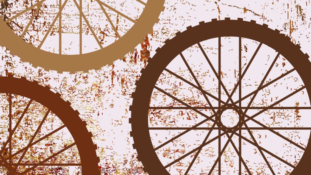 como tirar a ferrugem dos raios da bicicleta