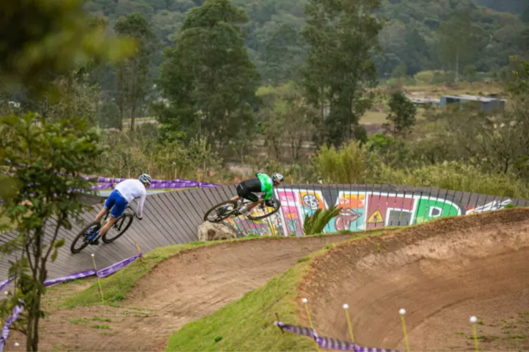 pista de mountain bike