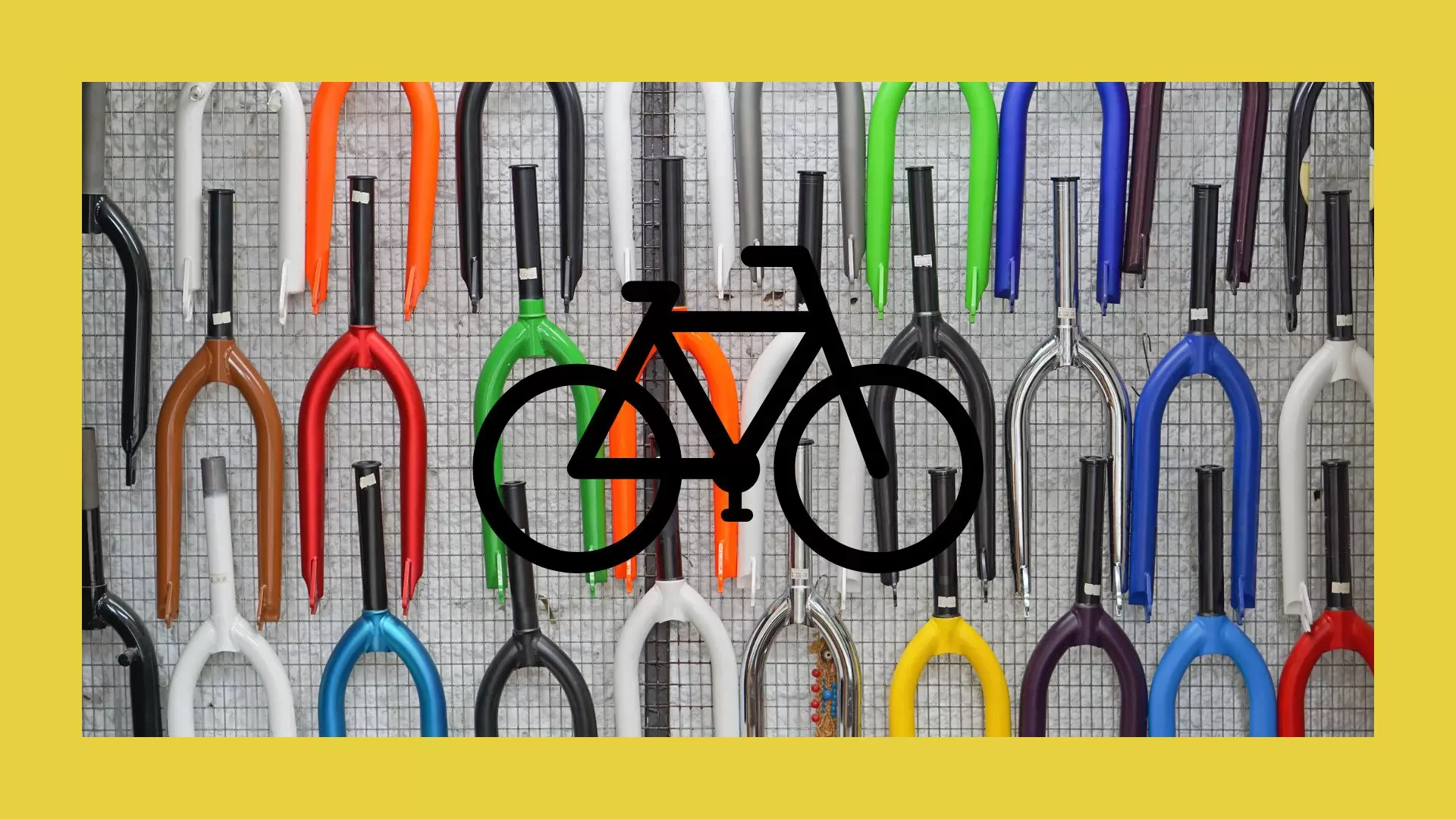 garfo de bicicleta