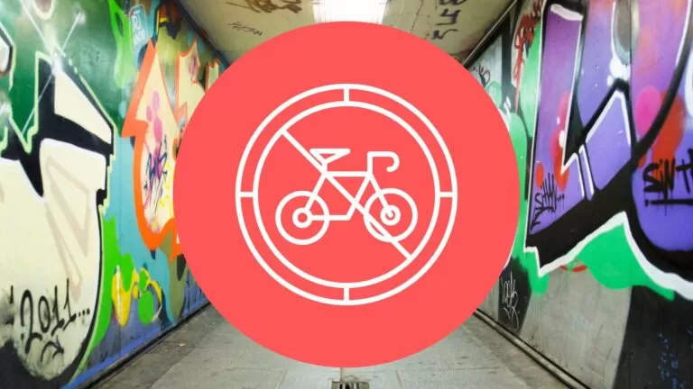 Onde o Ciclista Não Deve Pedalar